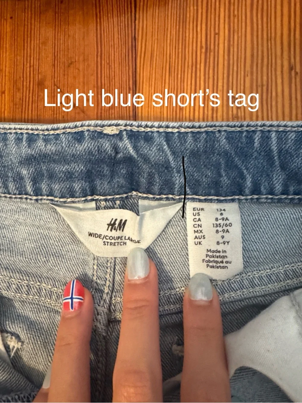 H&M pairs shorts
